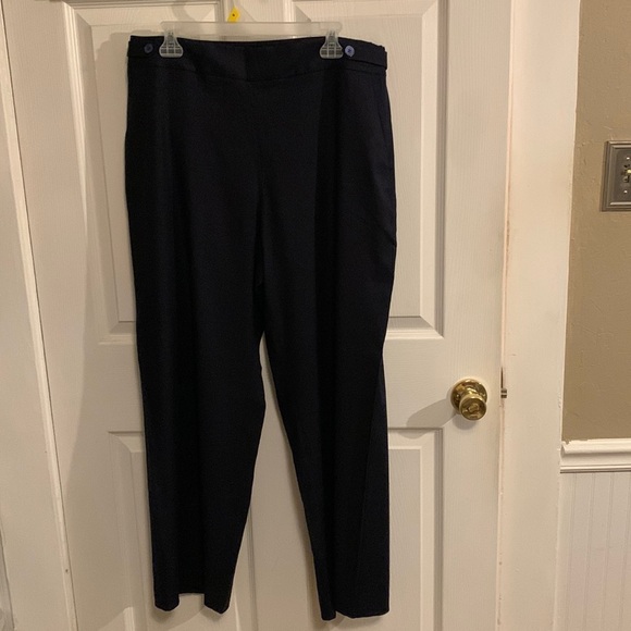 NEW Talbots Curvy Petite Linen Lagenlook Pants - Picture 1 of 13